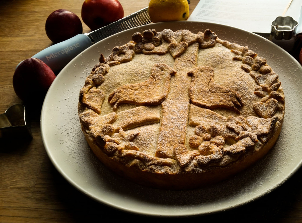 Apfelkuchen, Pie, Microplane