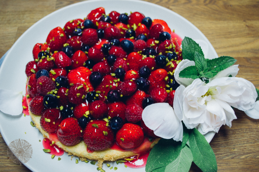 FrauBpunkt Beeren Torte