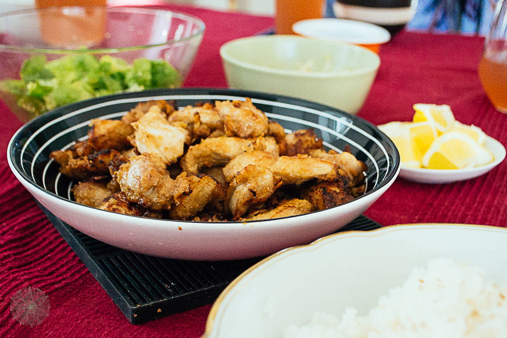 Hühnchen Ponzu mit Reis und Salat - Family Food Deluxe - FrauBpunkt