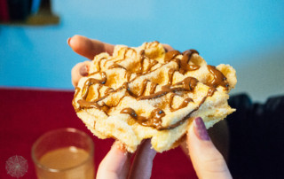 FrauBpunkt Veggie Waffeln Brandteig Nutella1